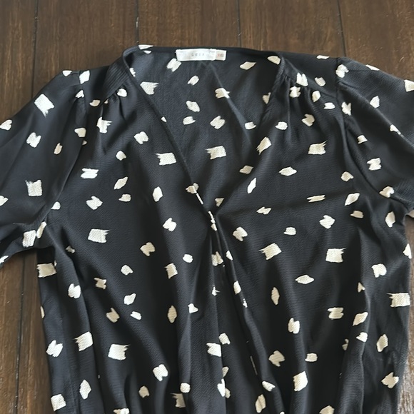 Lush Kona Surplice Bodysuit Blouse - Picture 2 of 4